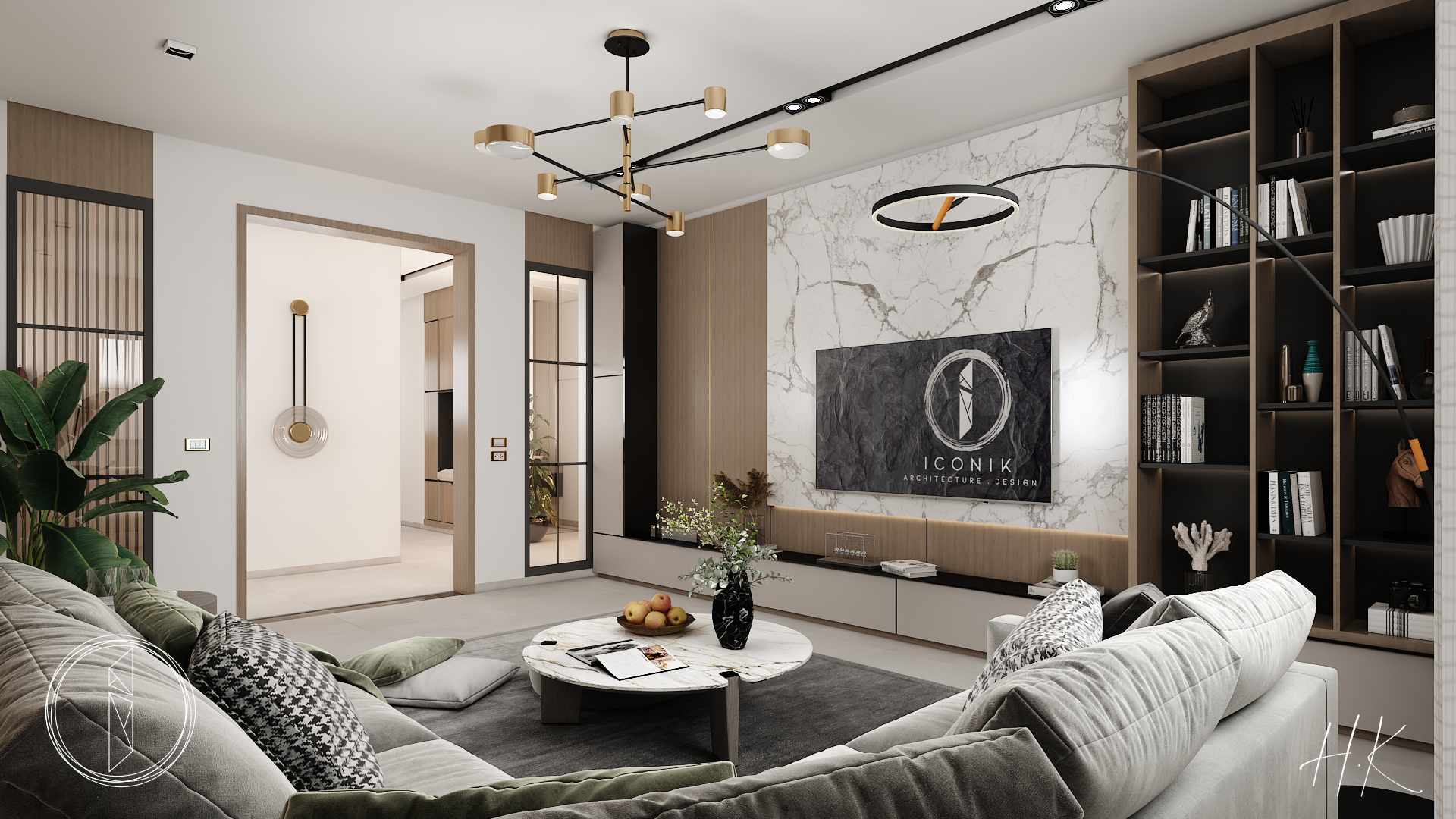 Living Room – Photo 3 – ICONIK Architecture