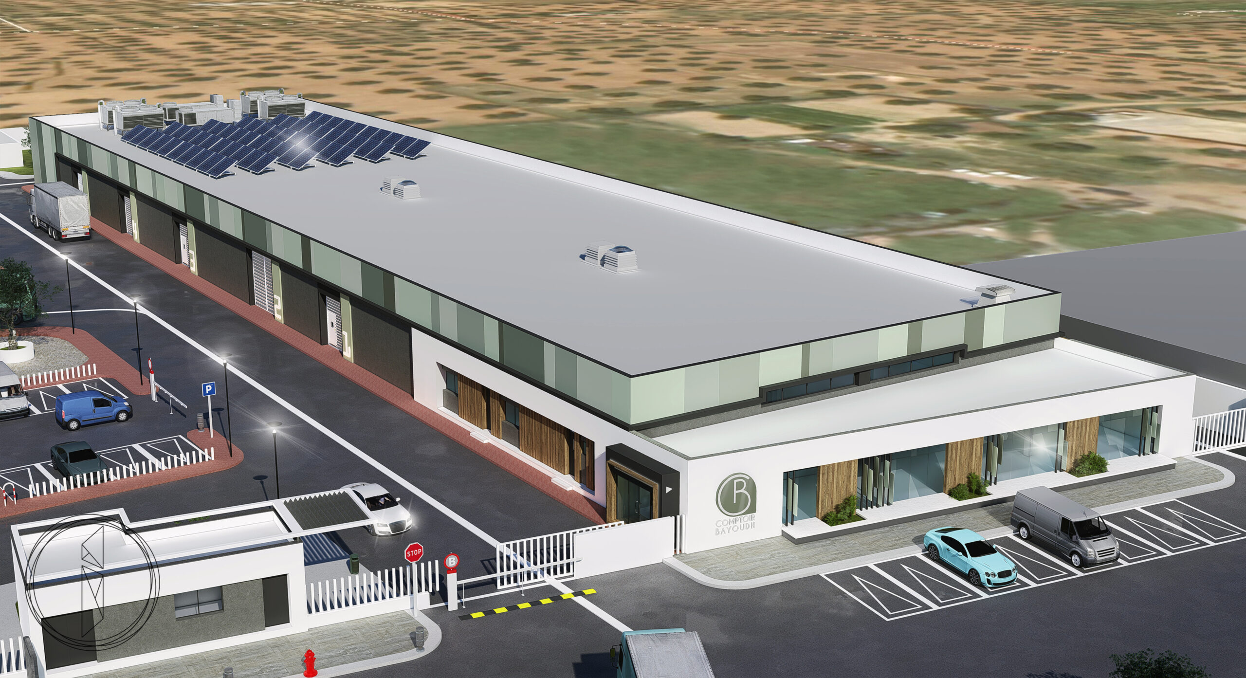 Comptoir Bayoudh – Projet Industriel – Photo 2 – ICONIK Architecture