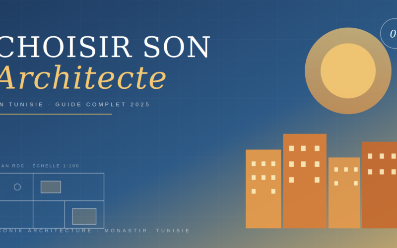 Guide pour choisir son architecte en Tunisie en 2025 - ICONIK Architecture Monastir