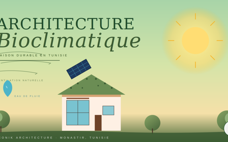 Architecture bioclimatique en Tunisie : concevoir des maisons qui respirent – ICONIK Architecture