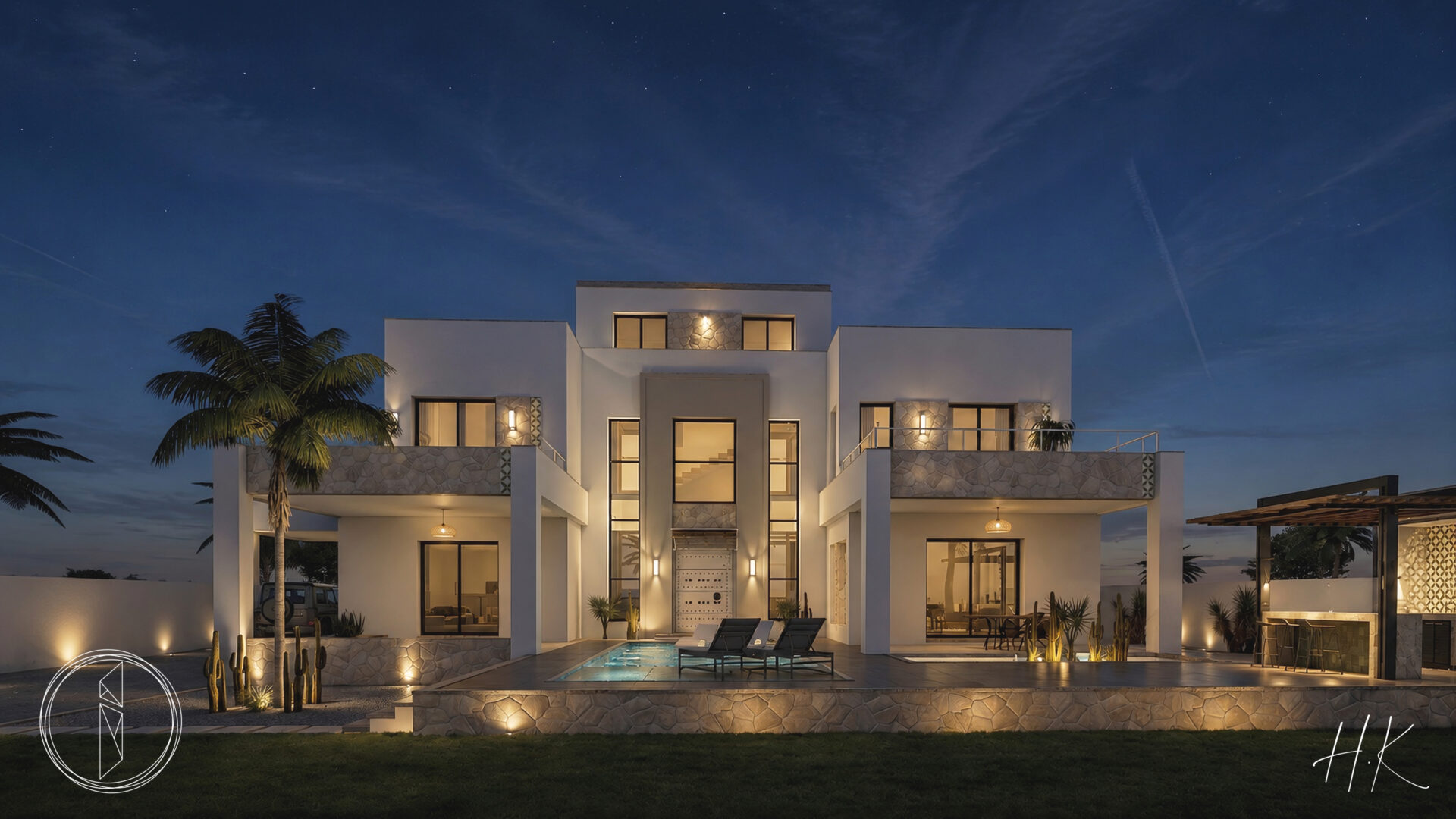 DAR CH – Résidentiel – ICONIK Architecture Nabeul, Tunisie