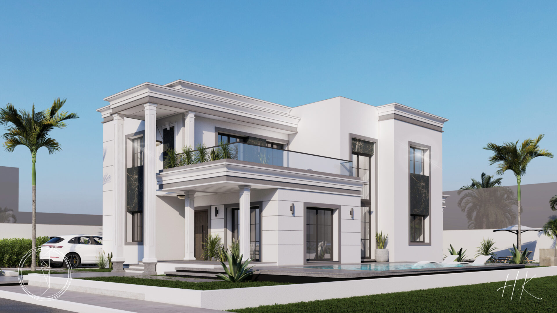 VILLA 2A – Intérieur – ICONIK Architecture Sousse, Tunisie